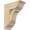 Ekena Millwork Imperial Traditional Rough Sawn Bracket w/ Offset Brace, Douglas Fir, 8"W x 18"D x 22"H BKT0806X18X22IMP01RDF - alternate 1